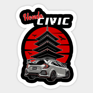 Honda Civic Type R Sticker